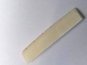 LEFT HANDED LES PAUL ELECTRIC OR ACOUSTIC GUITAR BONE NUT